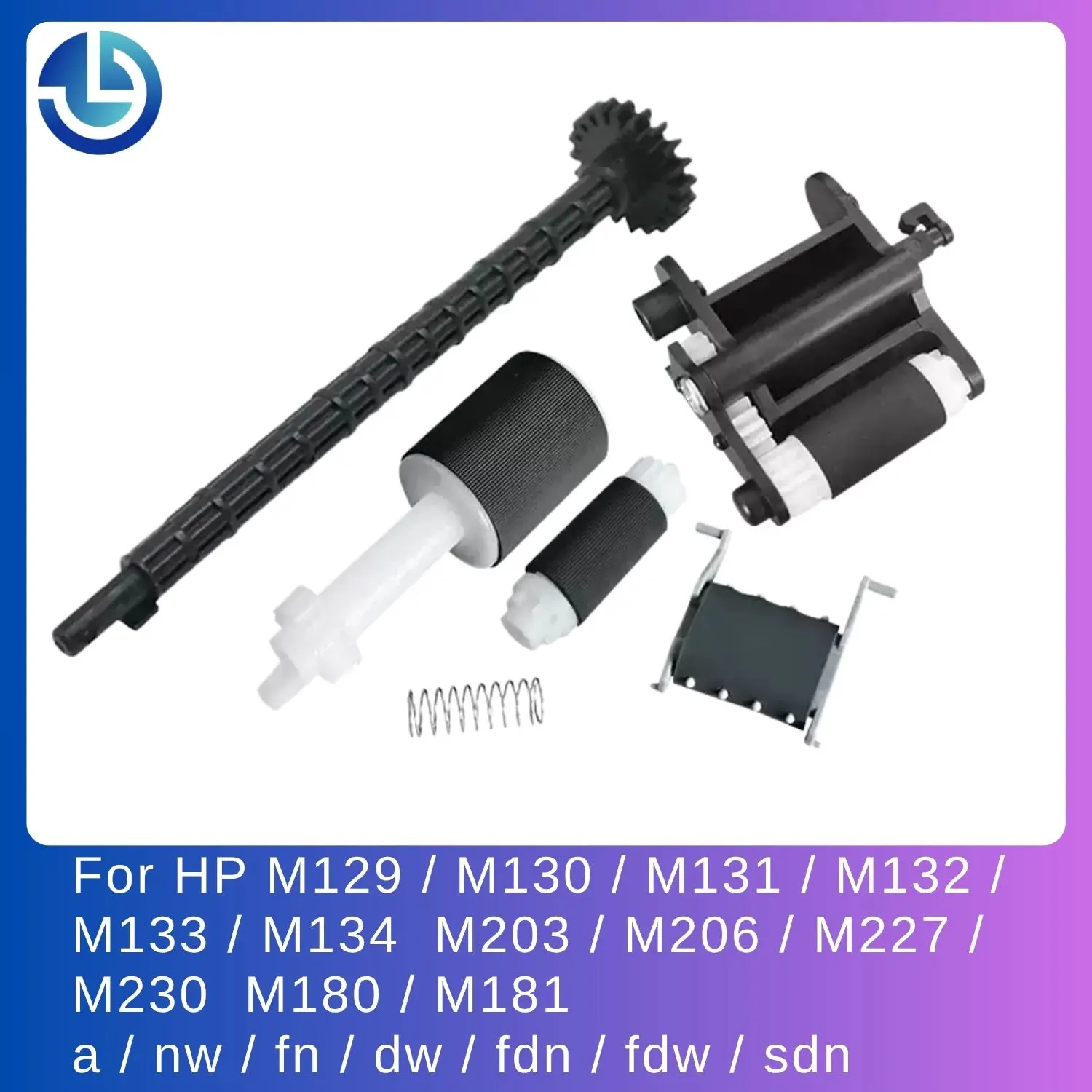 Rolamento de Separação ADF e Eixo de Transmissão RM2-1179 para HP M132 M227 M134 M130 M129 M133 M203 M230 M206 M180 M181