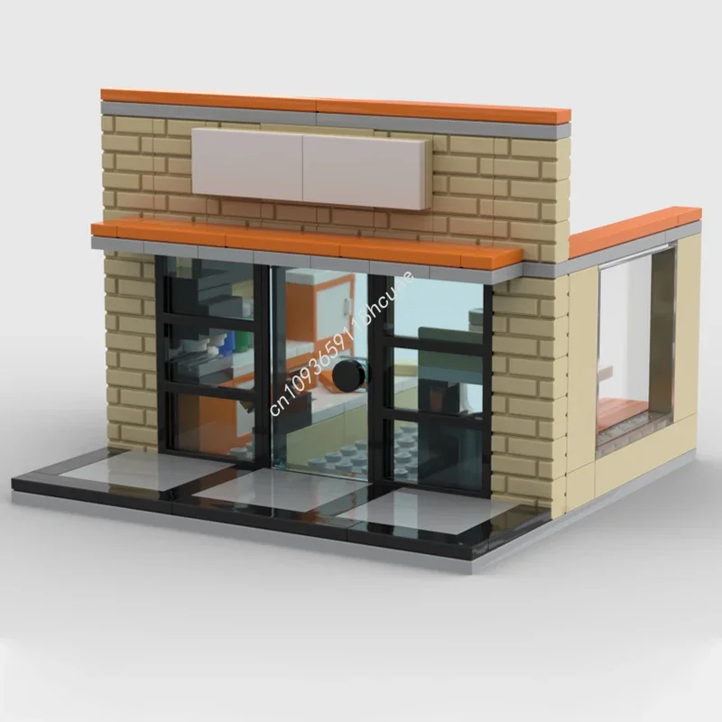 

Набор строительных блоков MOC Little Caesarser Town, 170 деталей, идеальный подарок на Рождество, декоративный конструктор для самостоятельной сборки, подходит для художественных выставок