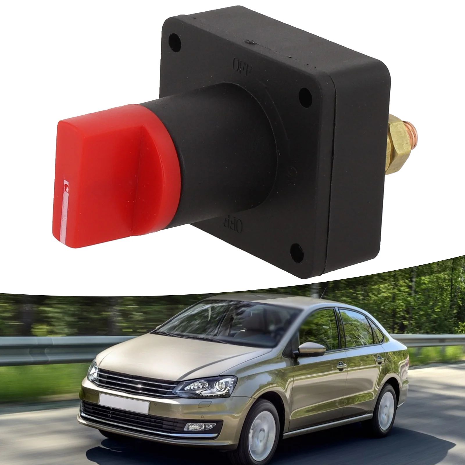 

For Various Vehicles 24V Battery Switch Kill Switch Color As Shown Prevent Power Drain Simple Wiring Connections