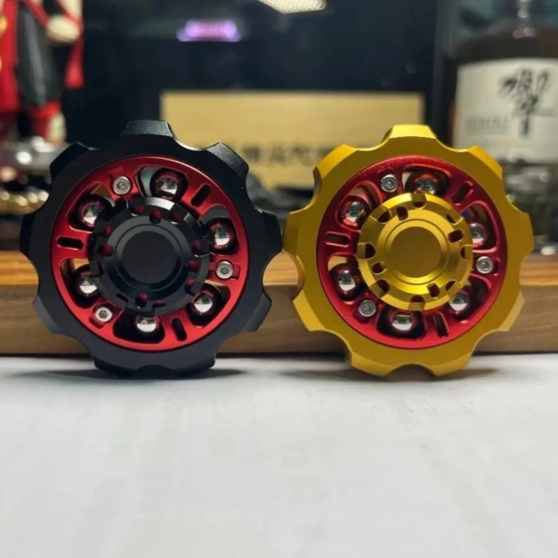 EDC Gear Metal Fidget Spinner Aviation Aluminum Hand Spinner Adult Fidget Toys Office Stress Relief Toy Creative Gifts