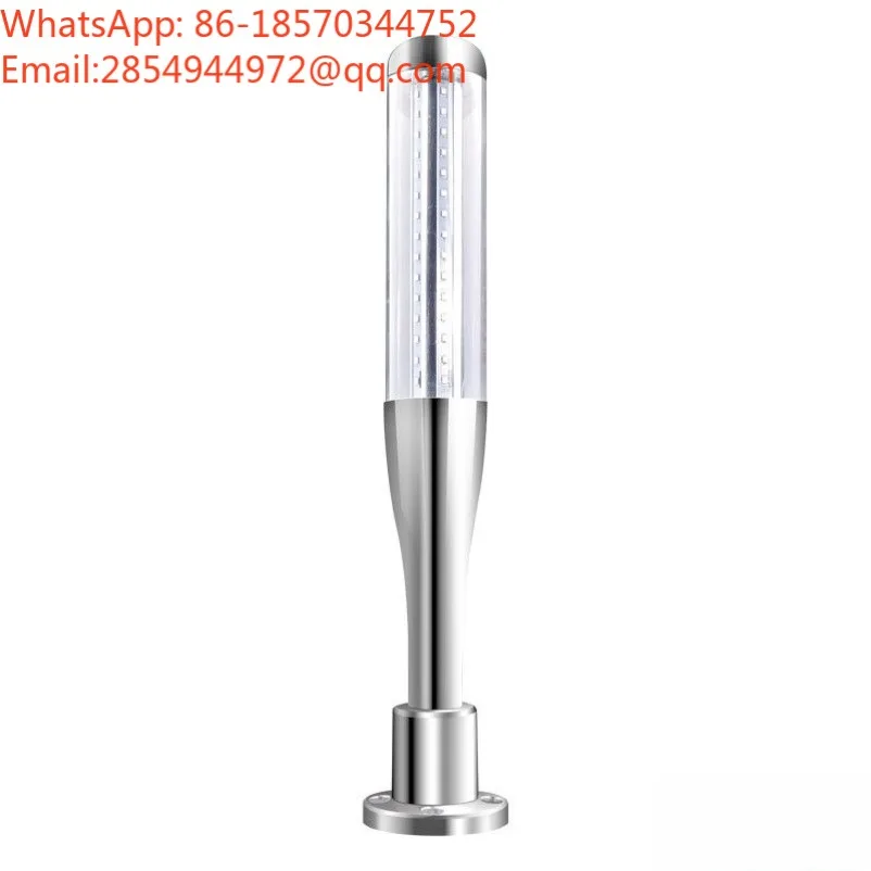 24V LED 3‑Color Tower Light Audible‑Visual Alarm Machine Status Signal Indicator Lamp