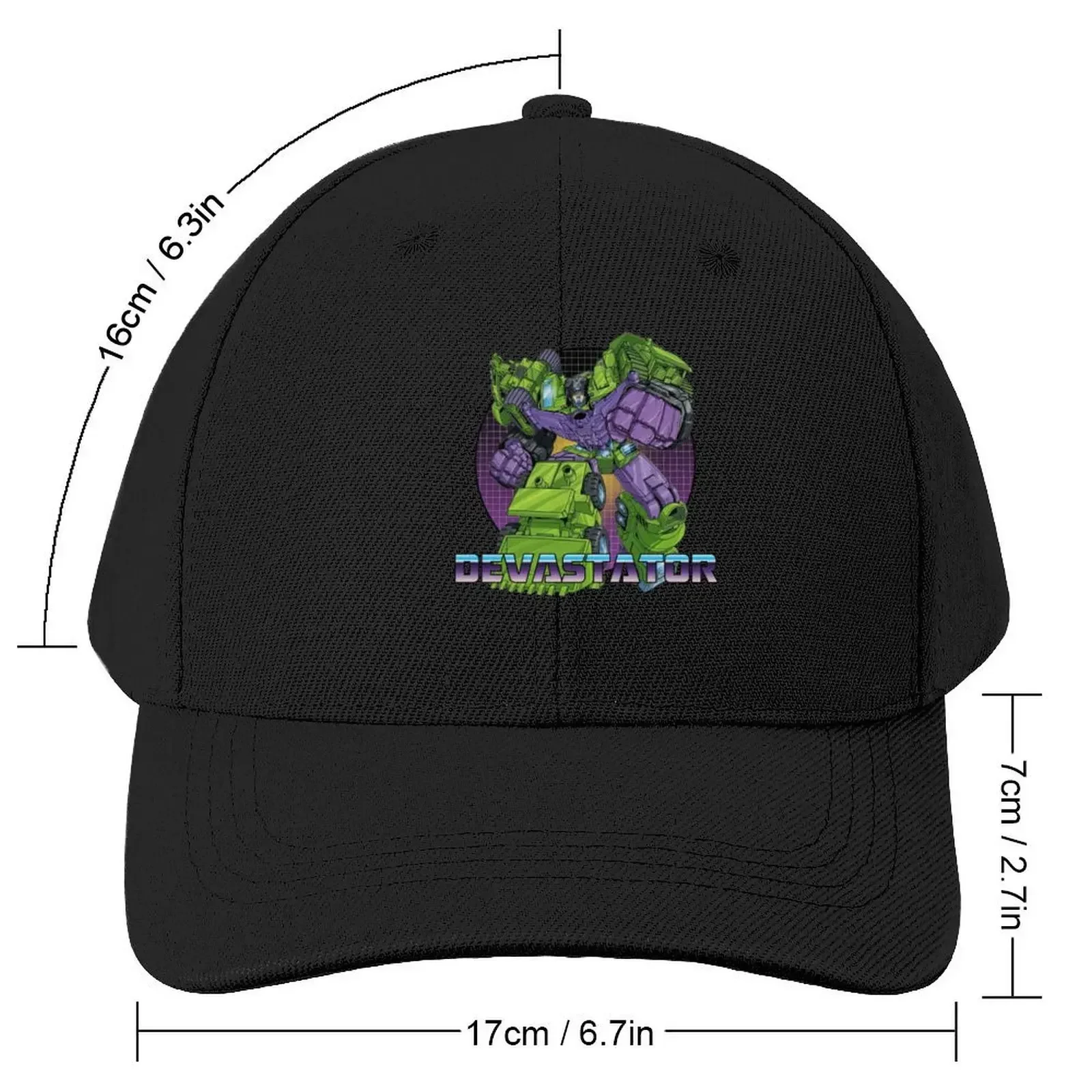 Devastator Decepticon Transformer G1 Baseball Cap hiking hat Military Cap Man Hat Beach Men's Hats Women's