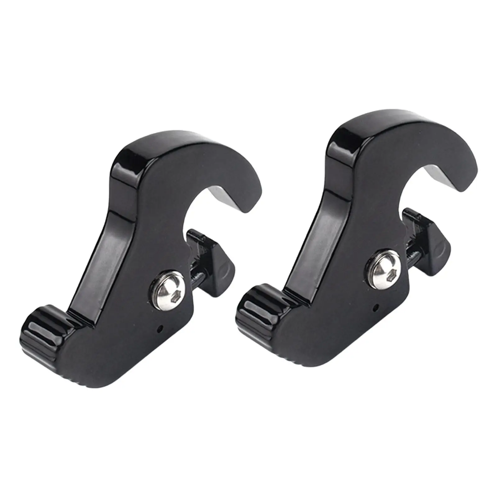 Quick Release Luggage Rack Latch Clips Aluminum Alloy Mounting Sissy Bar Tools for Motorcycle Touring and Travel