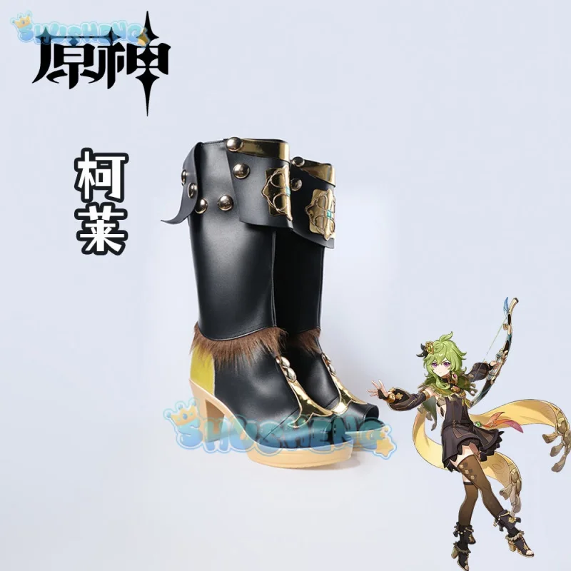 

Genshin Impact cos Collei cosplay Anime game character shoes