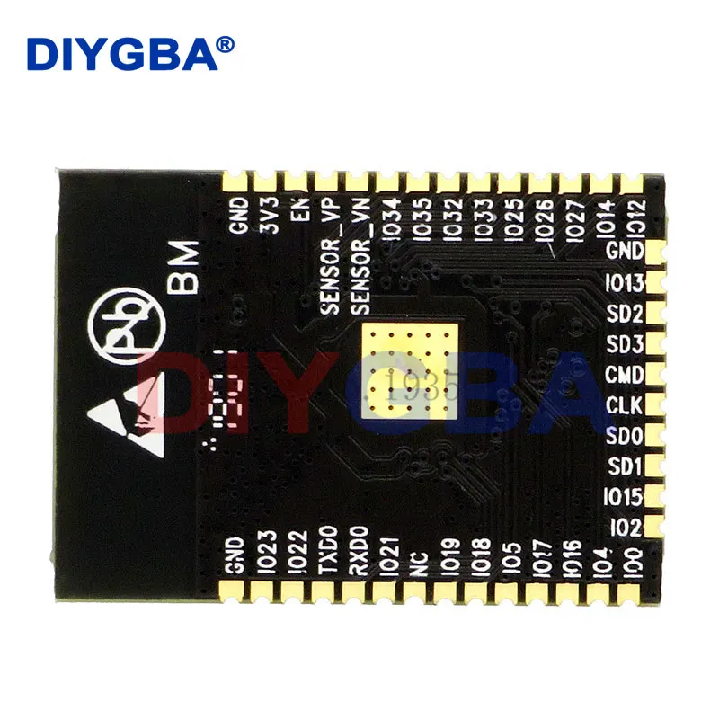 ESP-32S ESP-WROOM-32 ESP32 ESP-32 Bluetooth and WIFI Dual Core CPU with Low Power Consumption MCU ESP-32 +ESP-32S Adapter Board