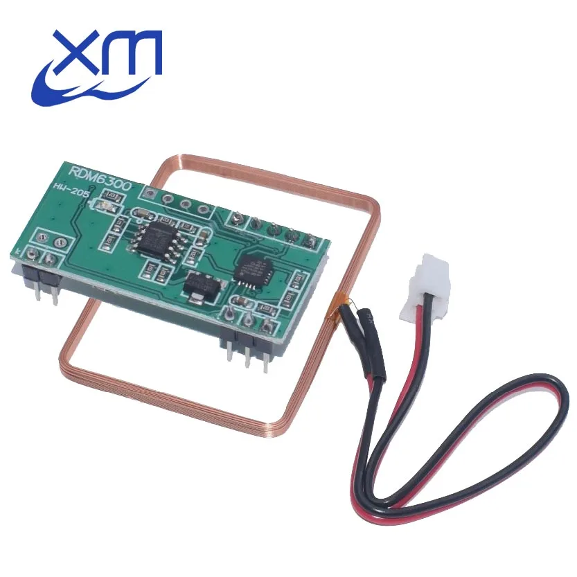 

UART 125Khz EM4100 RFID Card Key ID Reader Module RDM6300 (RDM630) C61