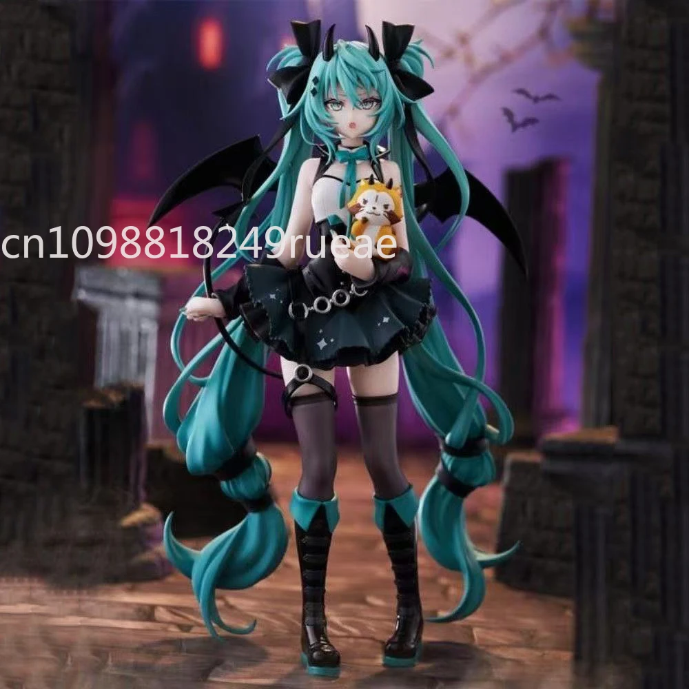 بانداي أنيمي الشيطان الصغير هاتسون ميكو اليدوية ليتل الراكون Chuyin الملاك الداكن اليدوية نموذج الرسوم المتحركة الحلي الطرفية #1