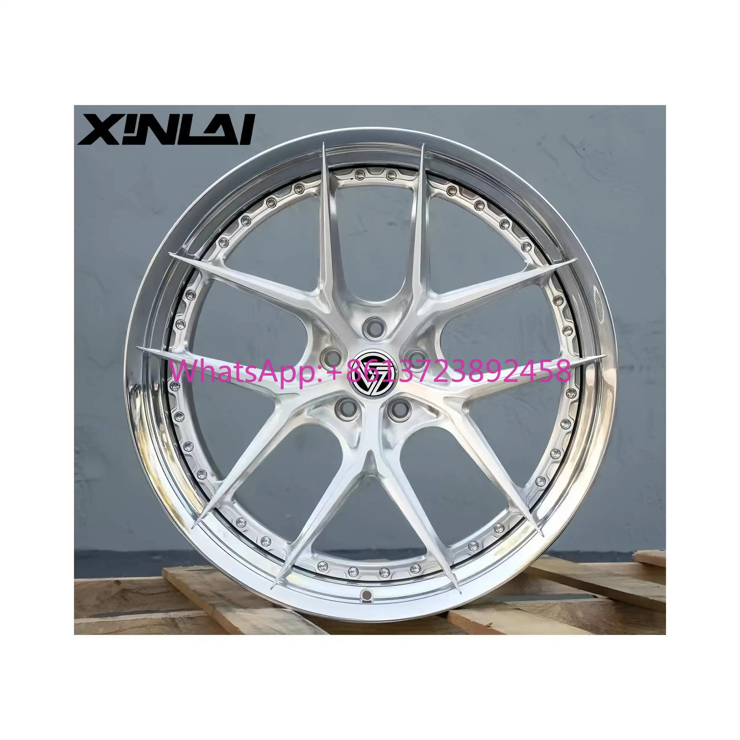 

XINLAI Deep Concave Custom Aluminium Alloy 5x114.3 5x120 5x112 Wheel 16-20 Passenger Car Wheel for BMW 1-8 Series I3 I7