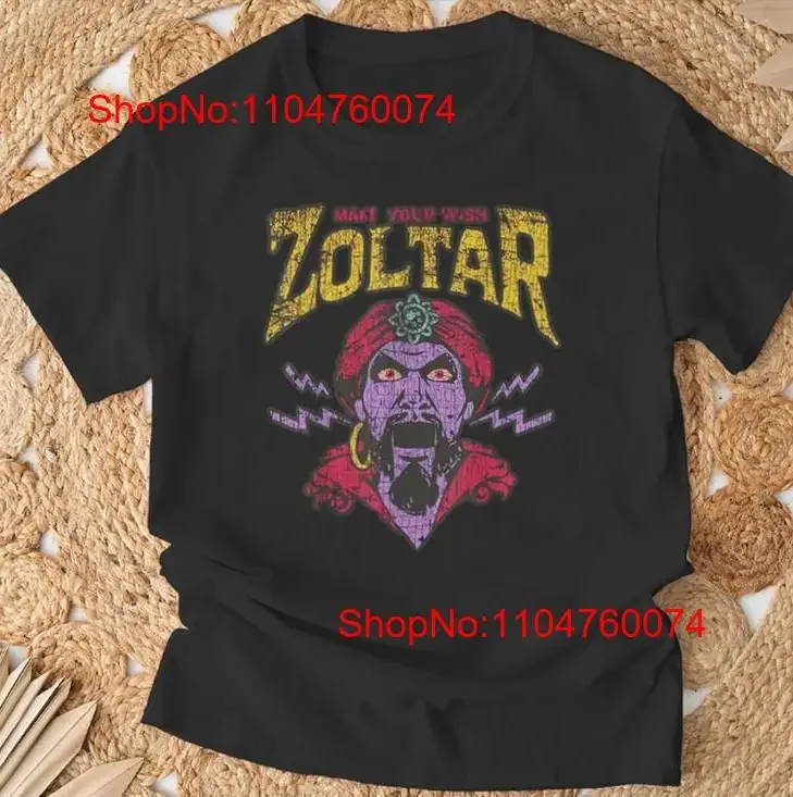 Zoltar faites votre souhait carte de contenant de la bonne aventure parc de foyer Amuseme t-shirt taille S 5XL vintage lavé élégant légèrement graphique