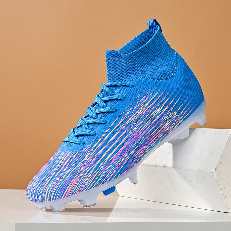 New Men Professional Soccer Shoes Non-slip Football Boots Unisex Breathable Futsal Sports New Cleats Drop Shipping Ultralight