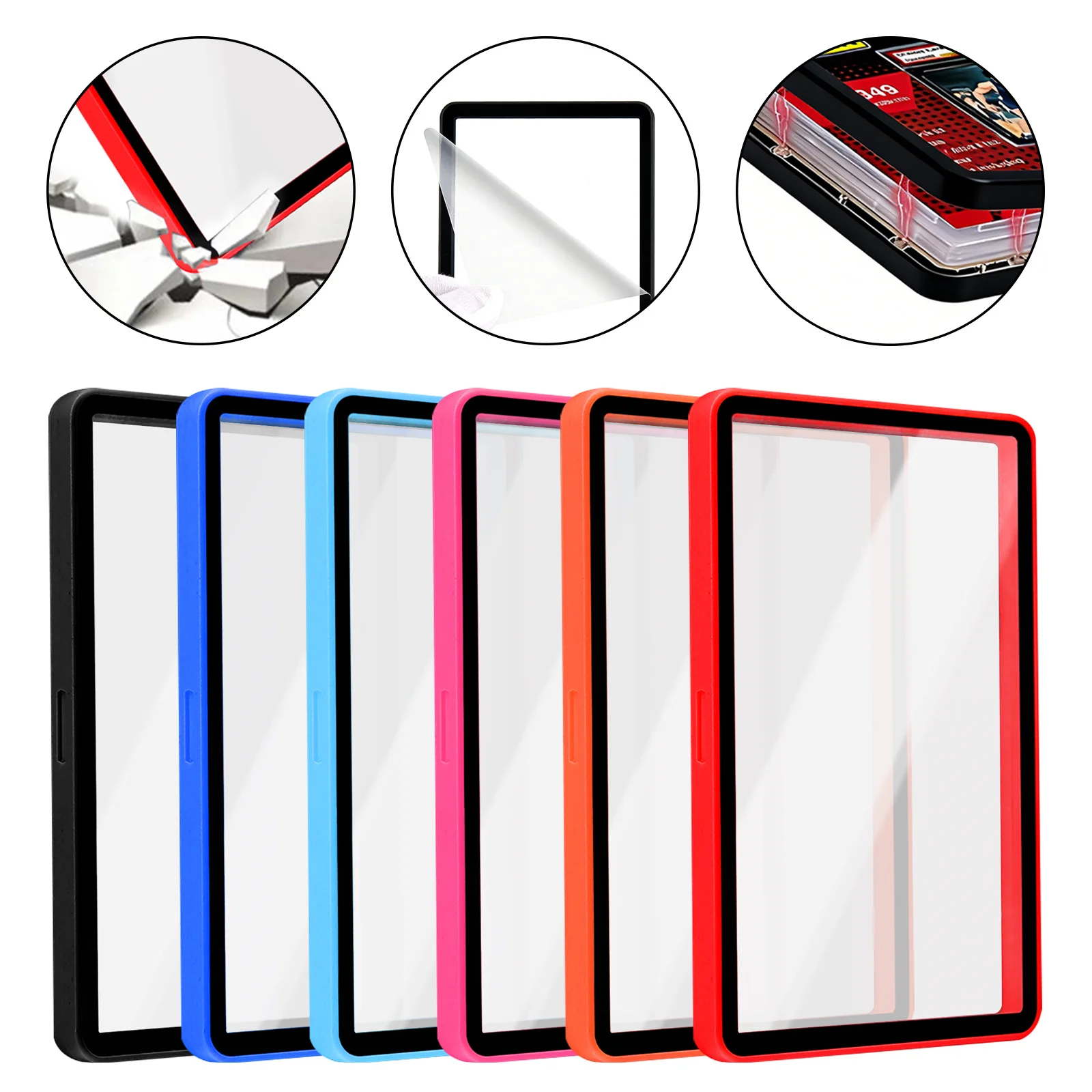 FIT for- P-S-ACard Display Case Storage Protector Frame Box for 35PT Magnetic Trading Card Brick Holder Sports Game