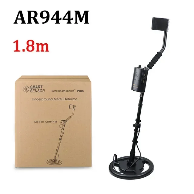 AR944M Underground Metal Detector 1.8m Depth Scanner Finder 1200mA Li-Battery Gold Digger Treasure Hunter Tool