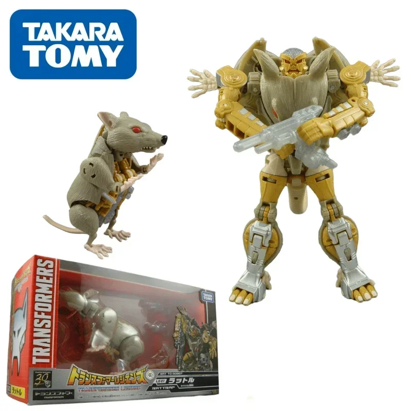 TAKARA TOMY Transformers versión japonesa, figura de acción de PVC de elfo Mouse, modelo de juguete, original, en stock