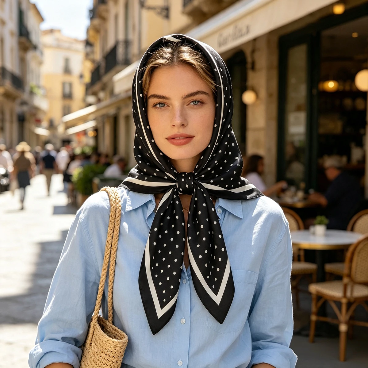 2026 Nowy Kwadratowy Szalik w  – Face Scarf Mask recenzja i cena