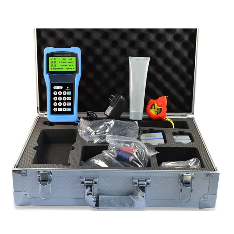 

IP67 4-20mA Digital Portable Flow Meter Ultrasonic Flowmeter