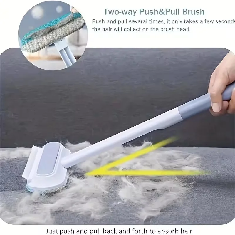 4-in-1 Pet Hair Removal Tool - Furniture Cat Hair Remover For Couch Car Cloth Carpet Bed - Hair Removal Tool For Pet Owners