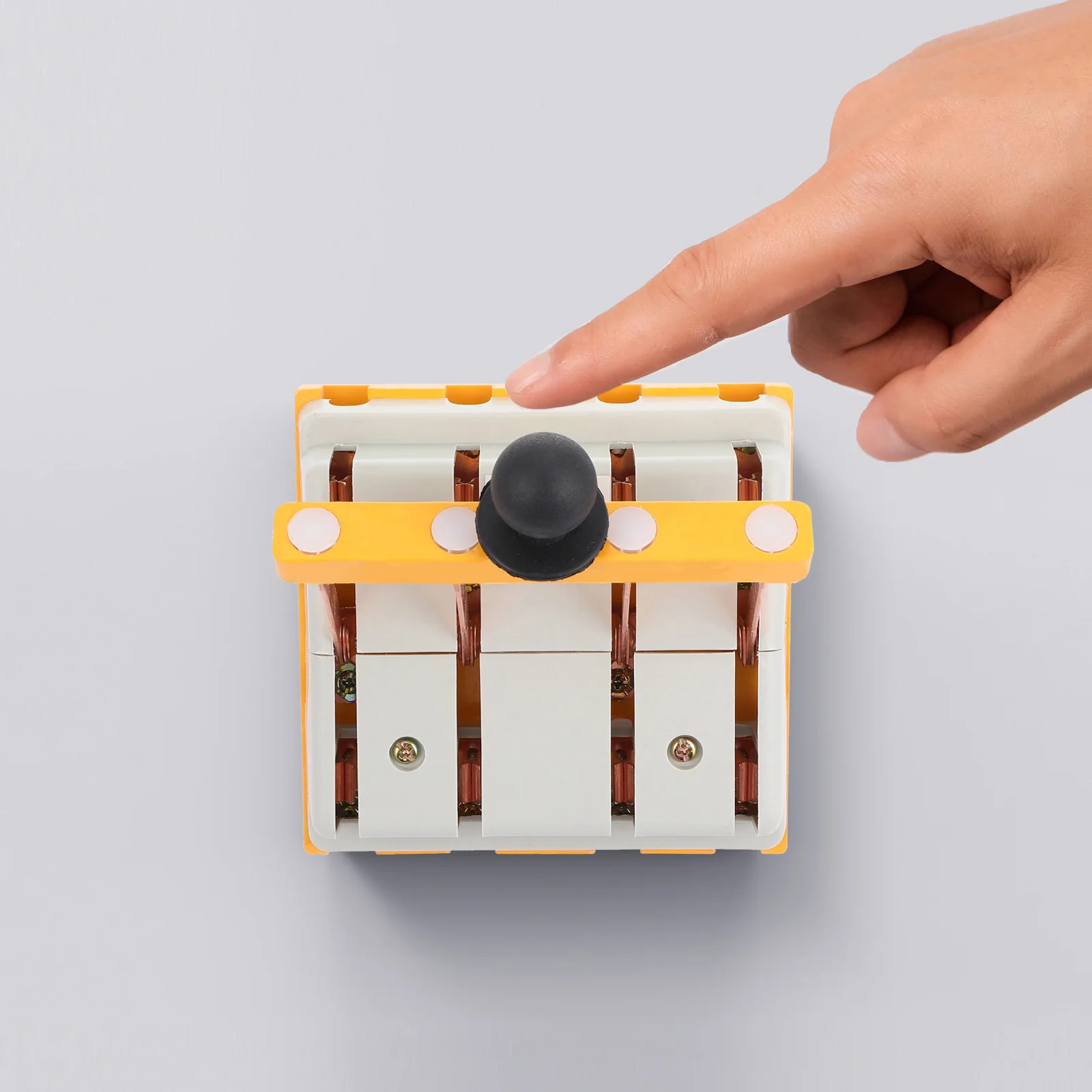 

Double Throw Safety Electric Knife Switch All-Copper Parts Anti-Rust Insulation Anti-Arc for Electrician