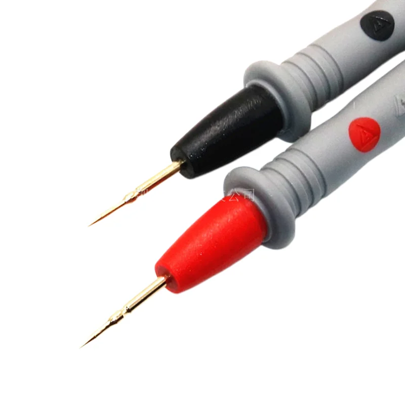 1 Paar 10A 20A Universal-Messleitungen mit Krokodilklemmen für Digitalmultimeter, PVC-Silikonkabel mit Prüfstiften