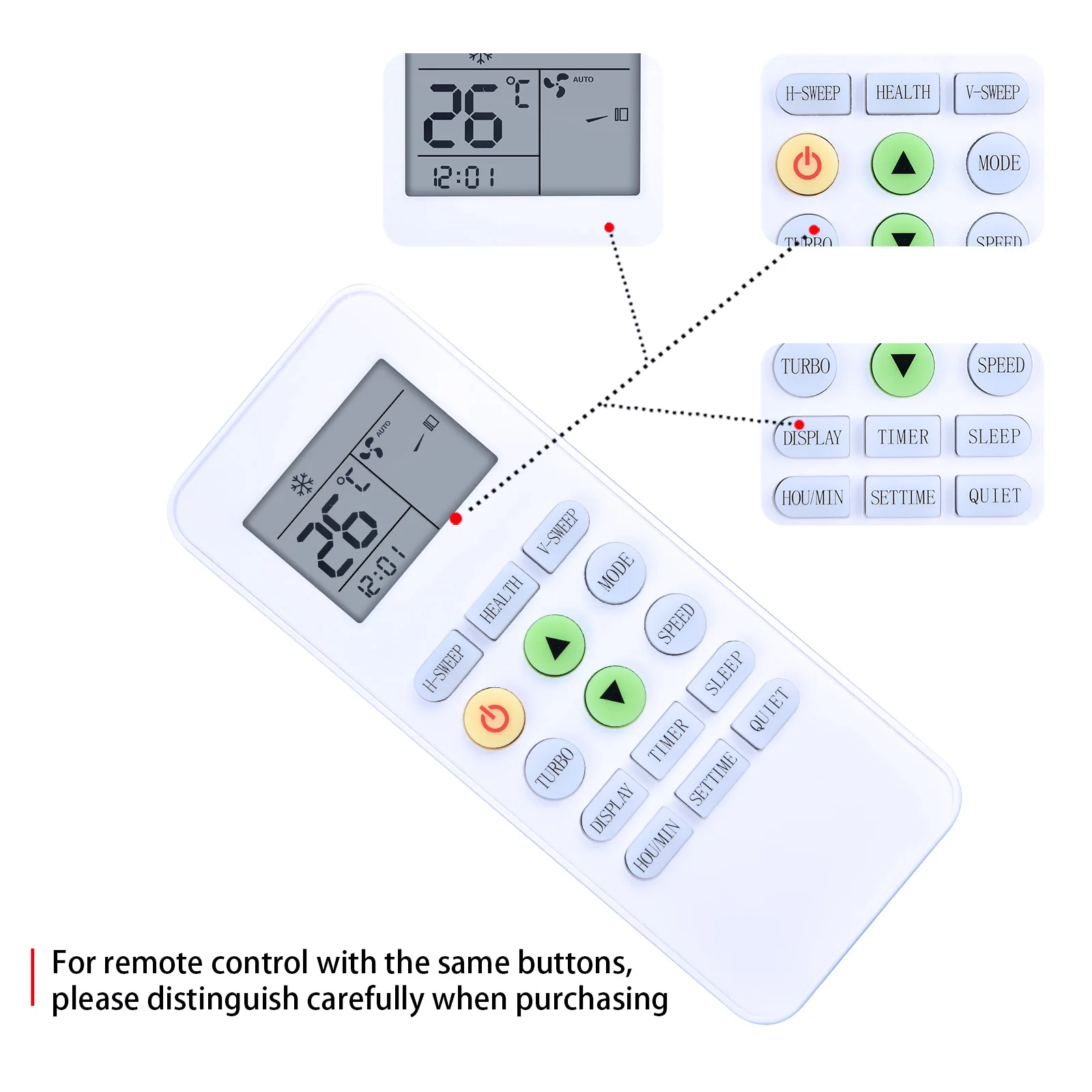 Remote control KKG12B-C1 KKG12A-C1 KK12A-C1 for CHANGHONG SK Sumikura SK Sumikura umikura Air conditioner