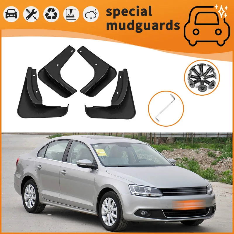 

For 12-22 Volkswagen Sagitar models Mudguards Fender Mudflaps Front Rear Flares Splash Guards Cover Car Accessorie