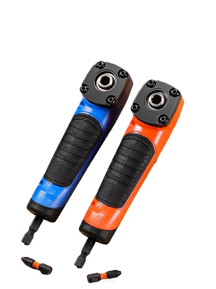 High Torque 90-Degree Angle Drill Bit Adapter Universal Hex Shank for Electric Screwdriver & Power Drill Corner Work