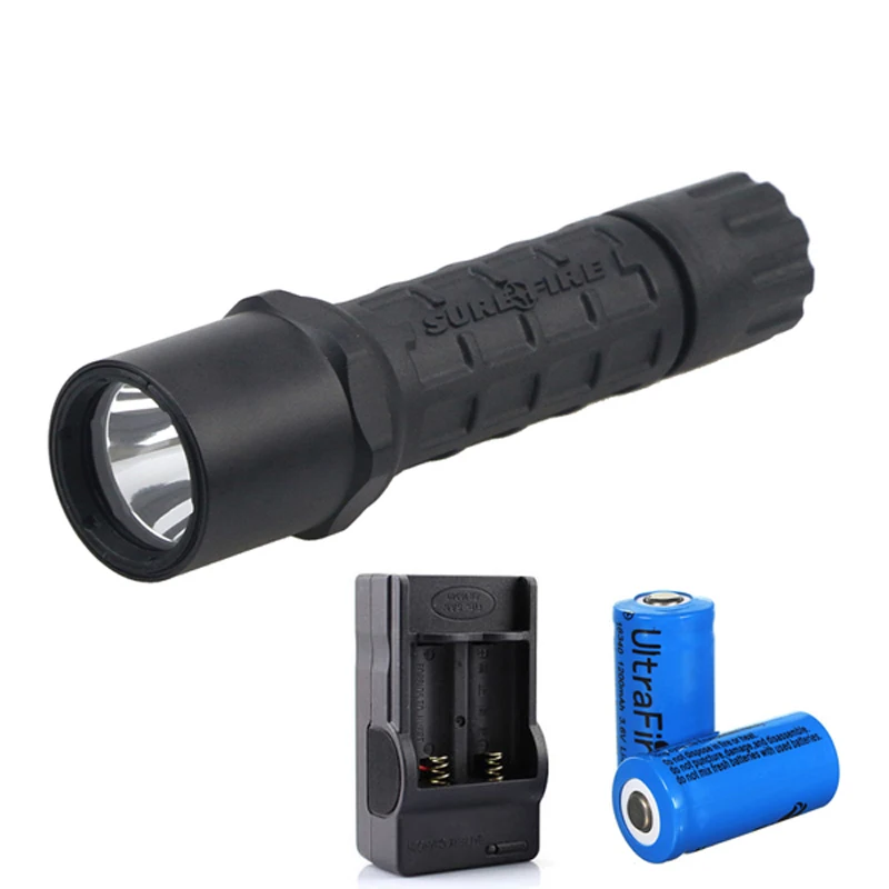 1200 Lumen L2 LED Flashlight Tactical G2 Torch & 2x16340 Battery +16340 charger Free Mail