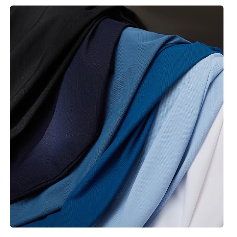 New Seamless Polo Shirts Man Short Sleeve Lapel Business Casual Solid Color Versatile Premium T-shirt Summer Quality Tennis Tops