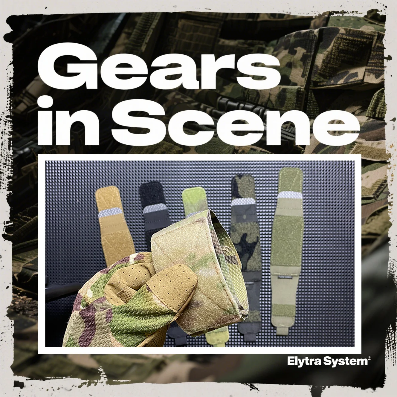 حزام ساعة تكتيكي من النايلون مع غطاء رفرف ساعة ذكية متوافقة مع أحزمة ساعة الصيد الخارجية للرجال والنساء