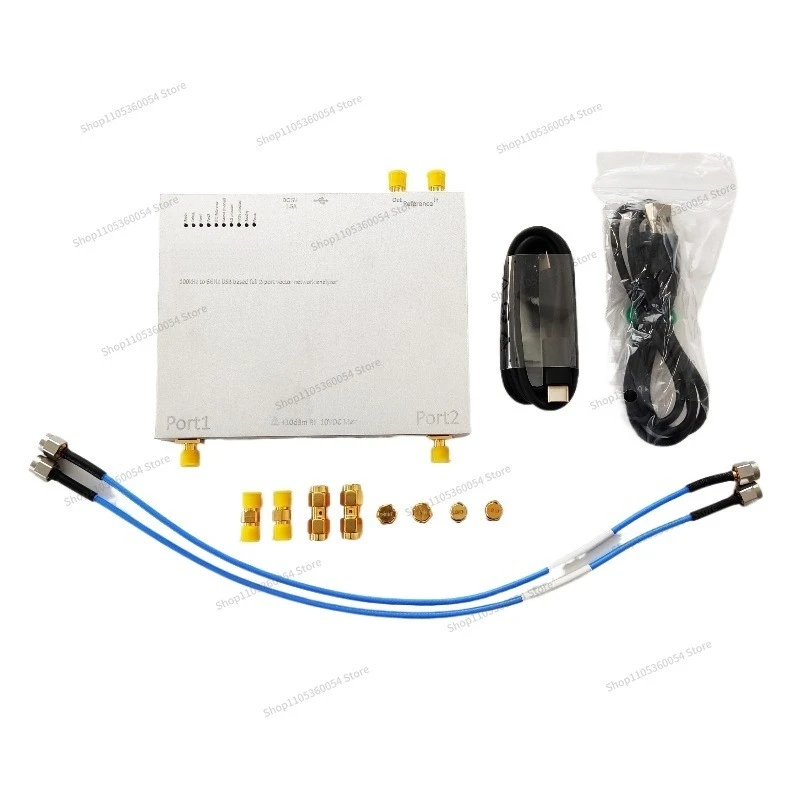 For 6G VNA for 100k-6GHz Dual Port Vector Network Analyzer Based on USB Interface