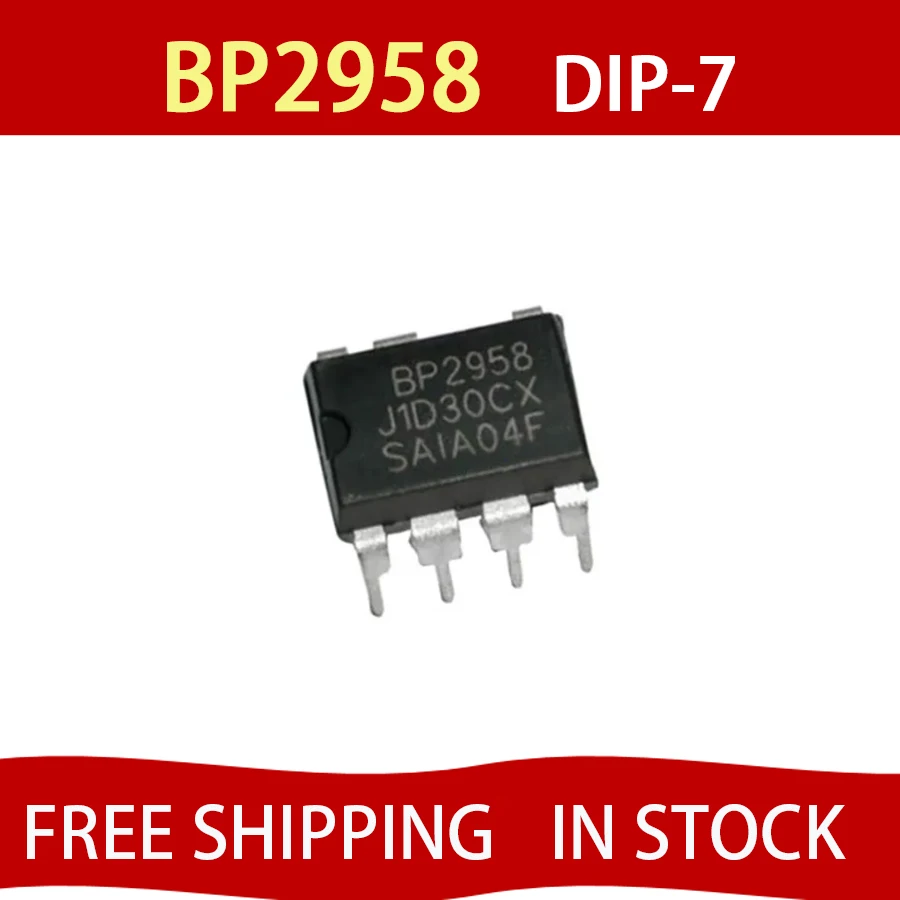 10 قطعة BP2958 DIP-7 LED رقاقة Peredupan التناظرية PWM Tanpa Lubang Presisi Tinggi مع Kualitas Baik dan Harga Rendah