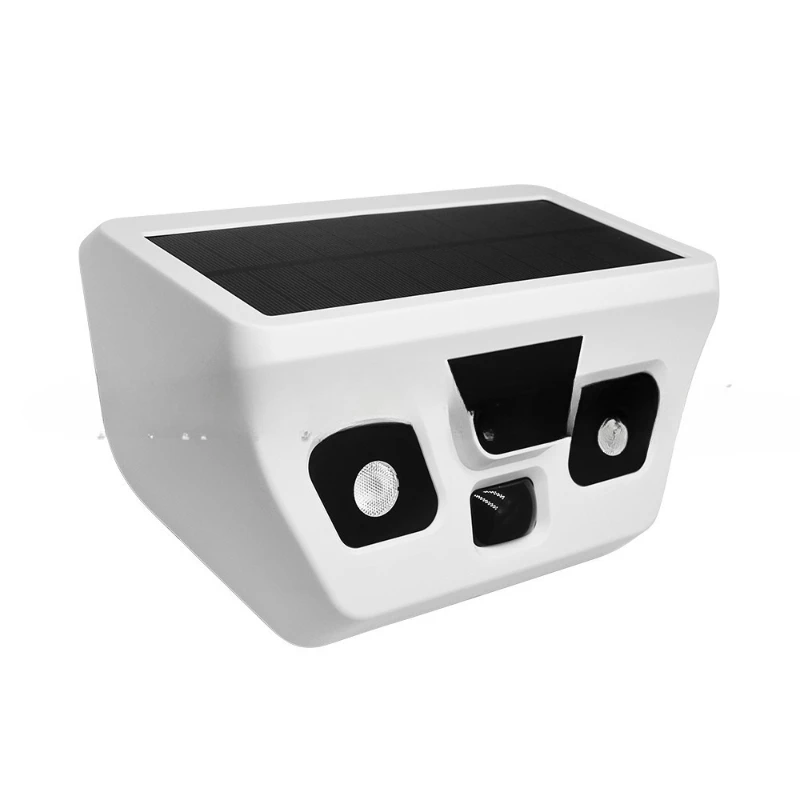 Human body induction solar garden light camera HS2180 night vision monitoring solar garden light