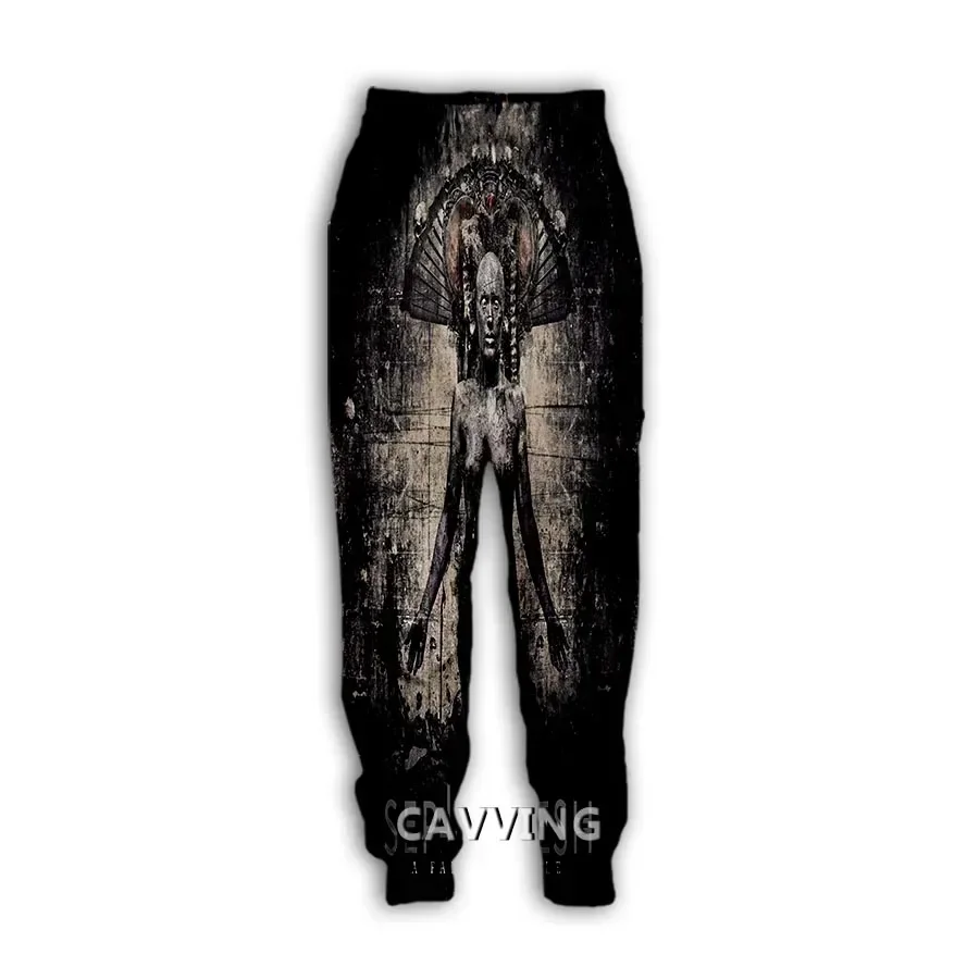 Septicflesh Band  A Fallen Temple  3D Printed Casual Pants Sports Sweatpants Straight Pants Sweatpants Jogging Pants Trousers