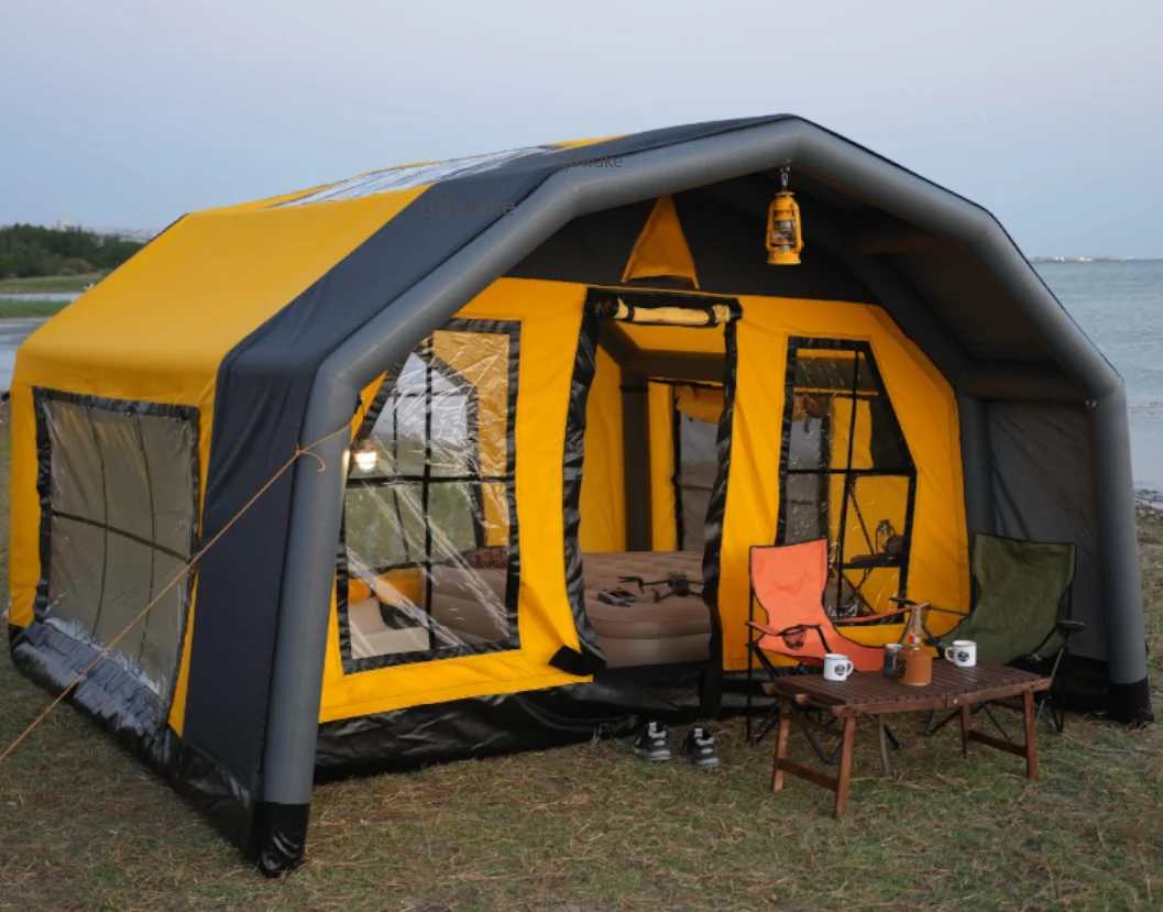 3000mm Waterproof 4-season Tent Spend Less Time Setting More Time Enjoying Adventure Simply Inflate