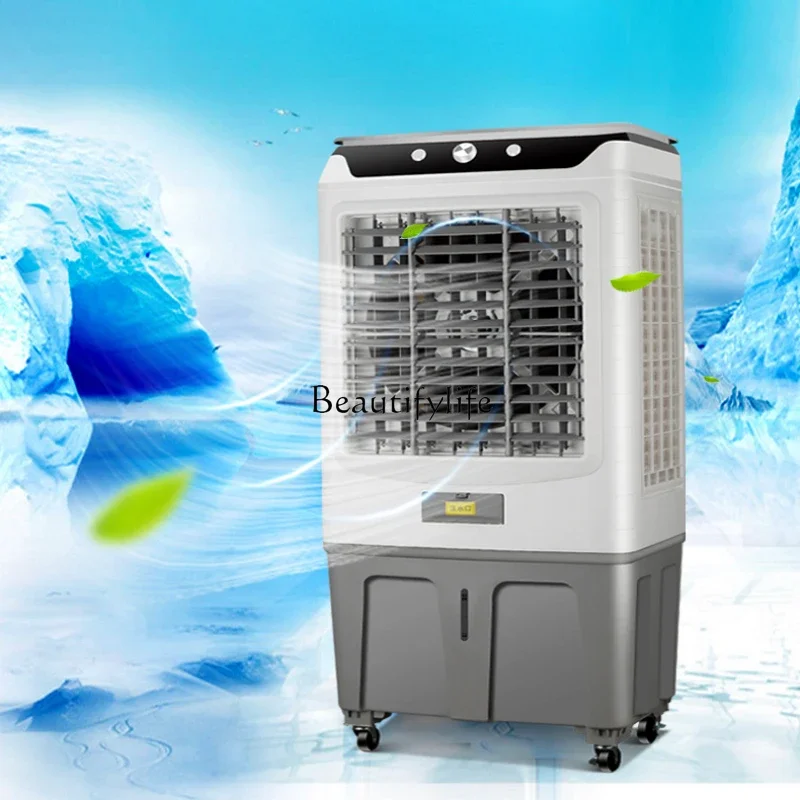 

Industrial Fan Water Cooler Large Water Air Conditioning Fan Mobile Evaporative