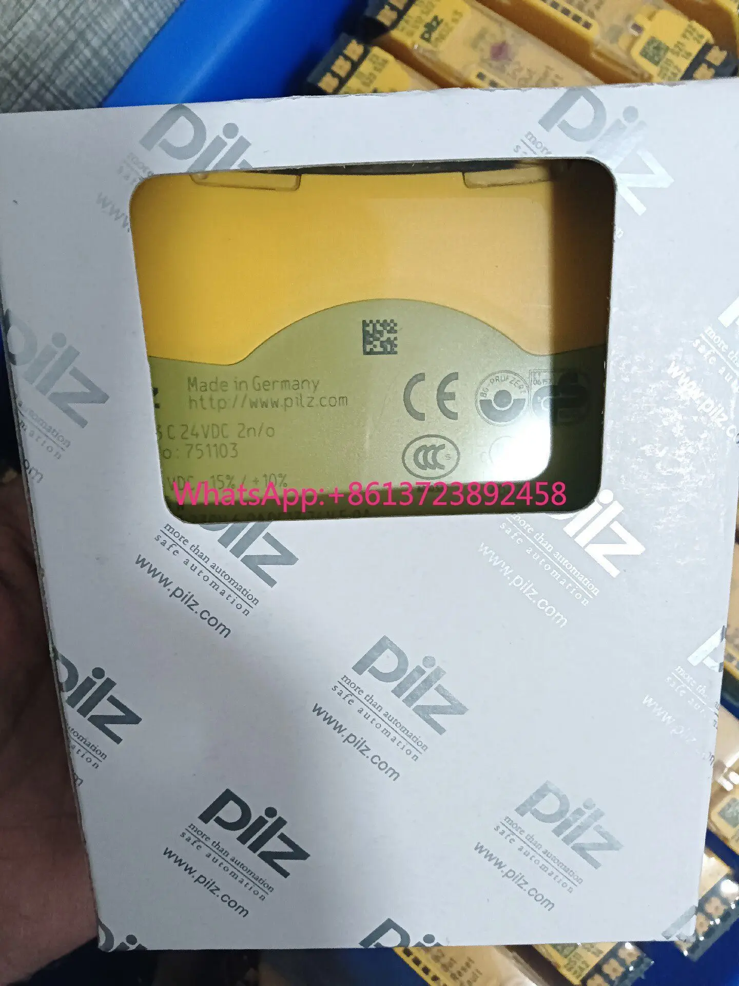 Pilz S3 c 751103 safety relay Germany original in stock