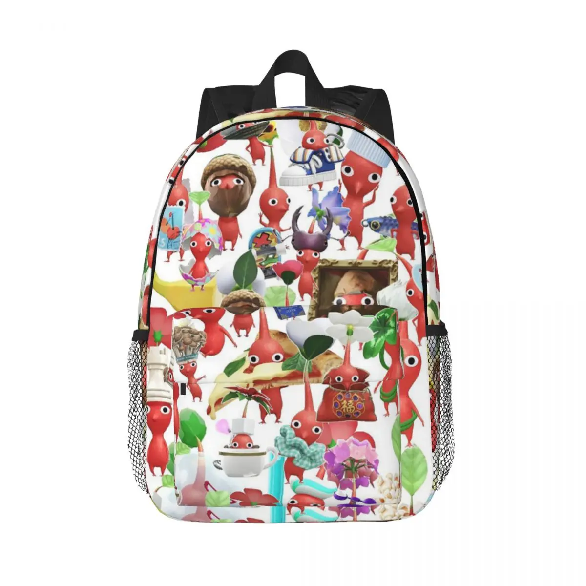 

Pikmin Backpack Hot Sale Daypack Large Capacity Boys Girls BookBag Shoulder Bags for Men Women Children School Bag