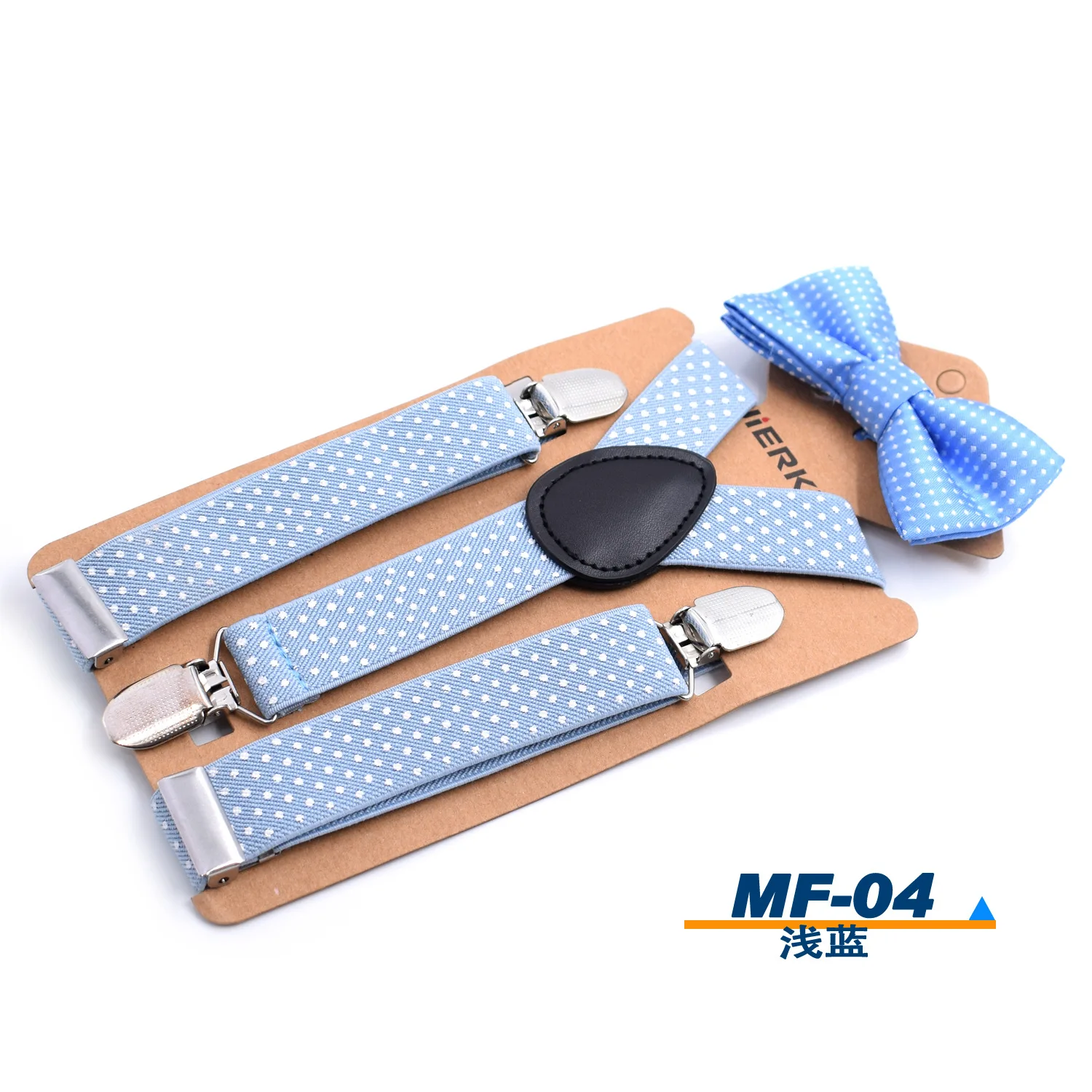 Meninos elásticos gilrs suspender bowties conjunto para crianças casamento bowties suspensórios bebê crianças bolinhas laço laços cintas cinto