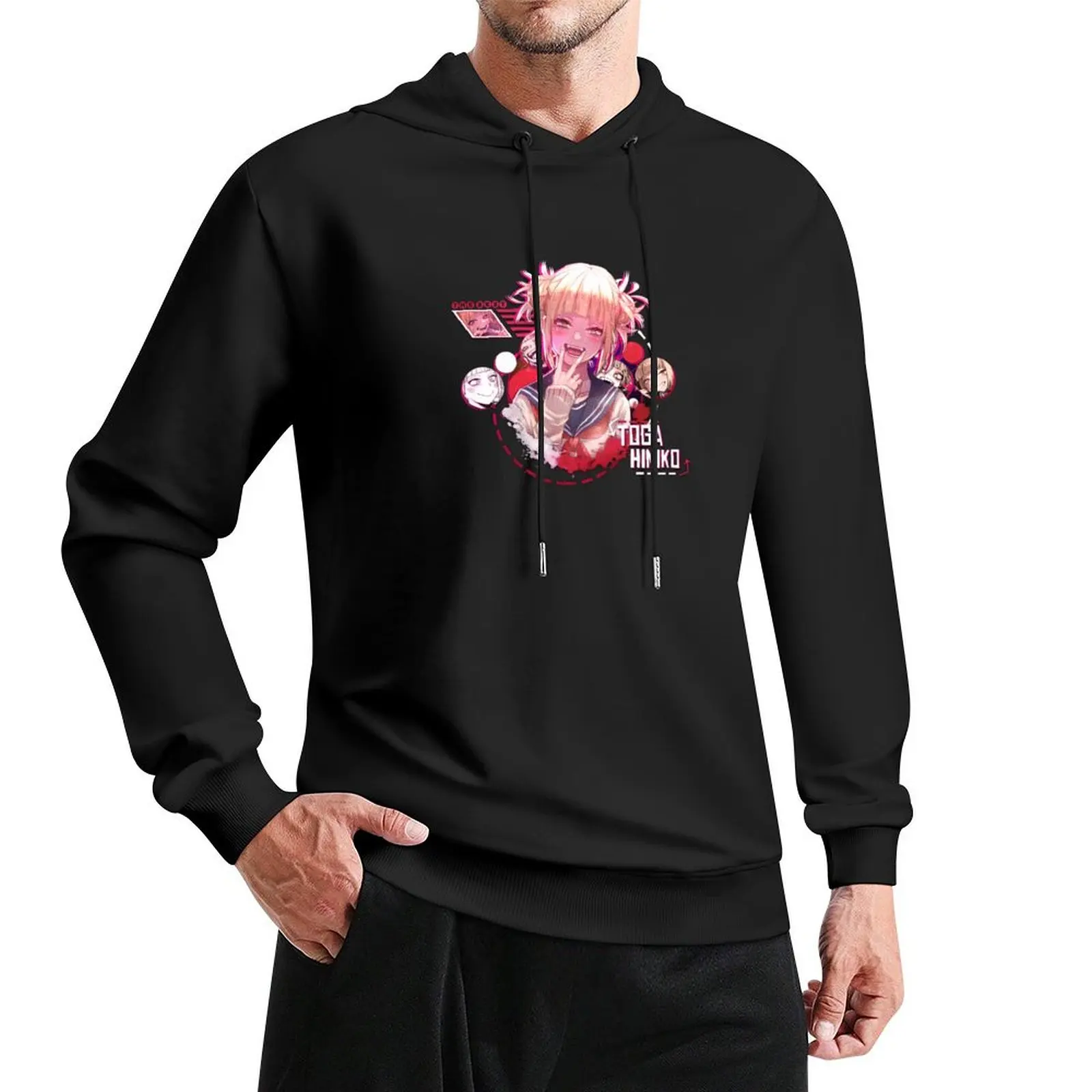 Himiko Villain Design Robe Pullover Hoodie men's winter sweater streetwear men japanese style hoodie