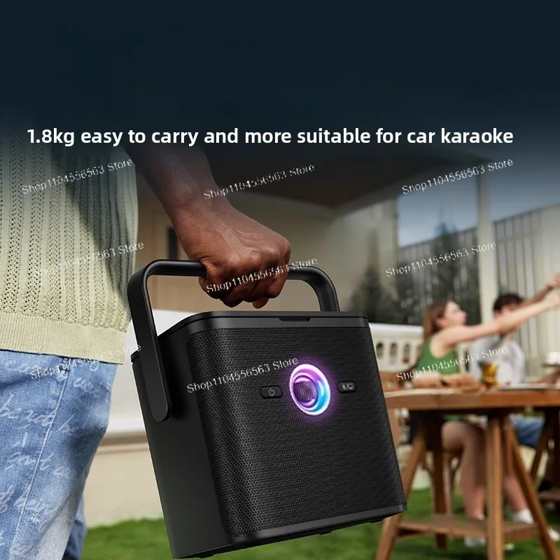 K50/K10 Portable Karaoke System - All-in-One Home KTV Player with Singing Speakers