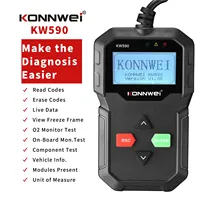 KONNWEI KW590 Car Code Reader OBDII Diagnostic Tool OBD2 Full OBD2 Functions Scanner Tools Fault Code Reader