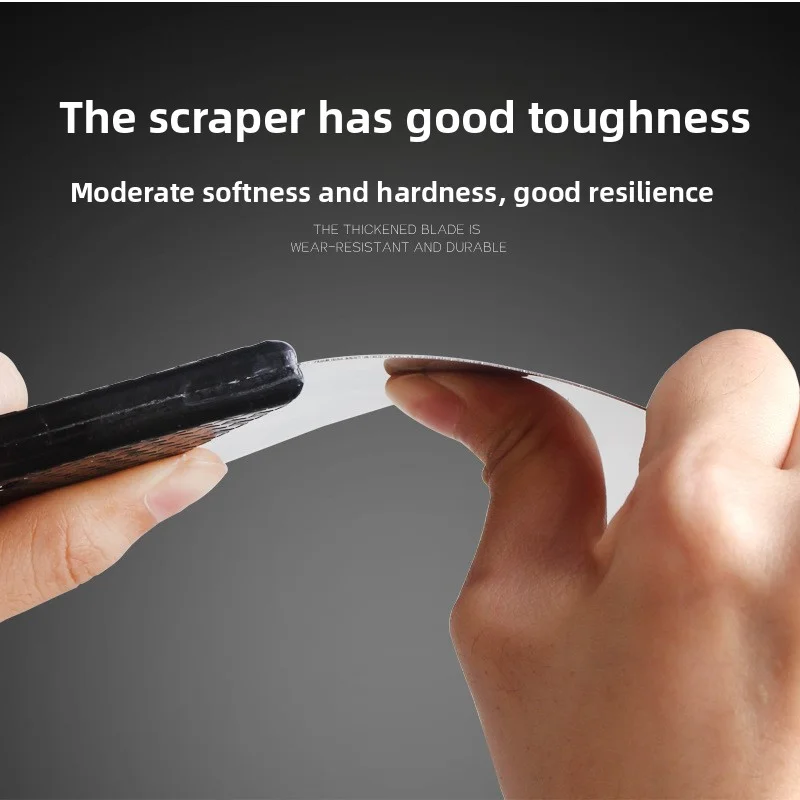 ALIWRAP Car Film Wrap Plug Tool Steel Scraper High Temperature Resistant Squeeegee Window Solar Film Tint Install Edge Tuck Tool