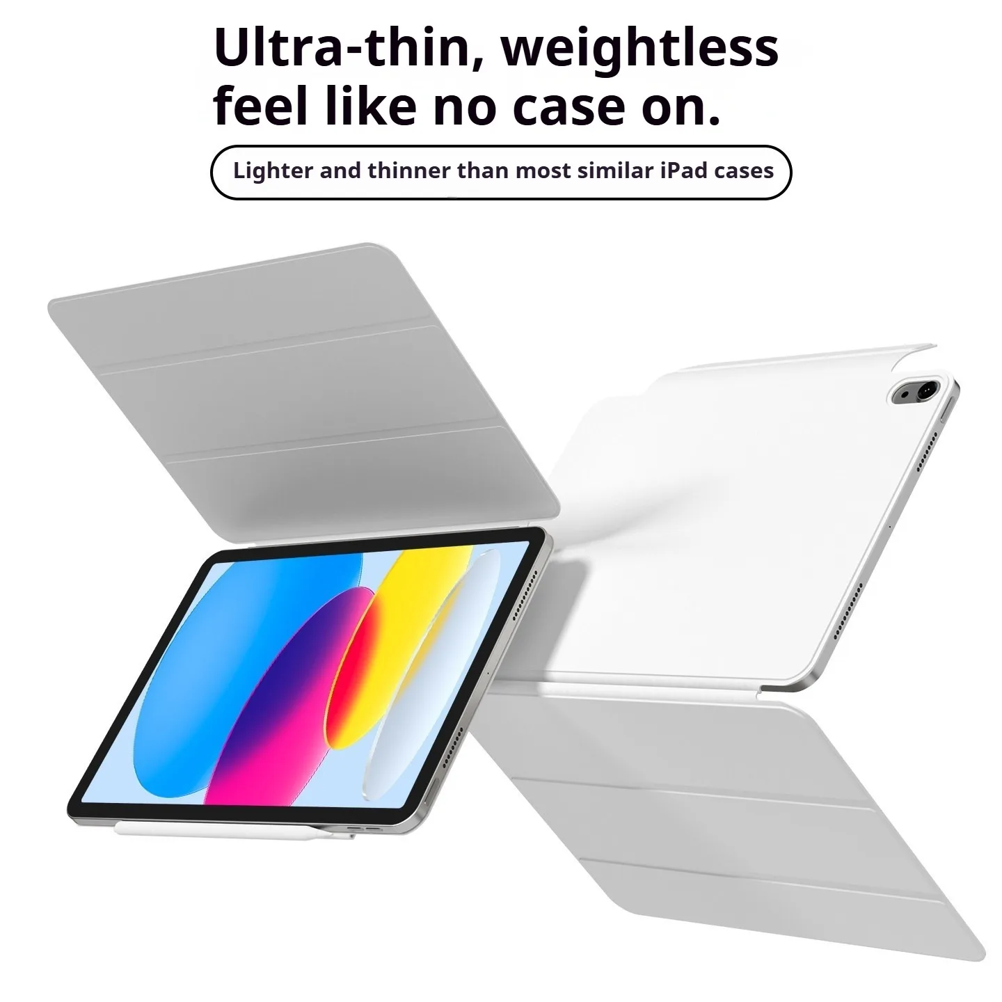 RBP Magnetic Case iPad A16 11th/10th Gen, iPad Air 11 45678th Gen / Pro 11 12.9 13 inch Mini 6/7 Smart Magnetic Attachment Cover
