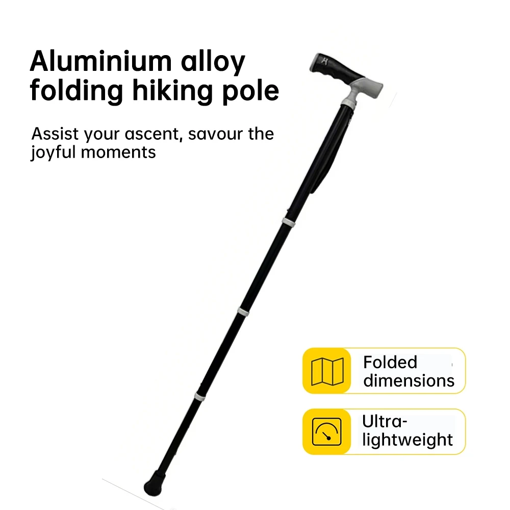 Trekking poles with shock absorption, ultra-lightweight, telescopic hiking poles for camping, mountaineering and travel