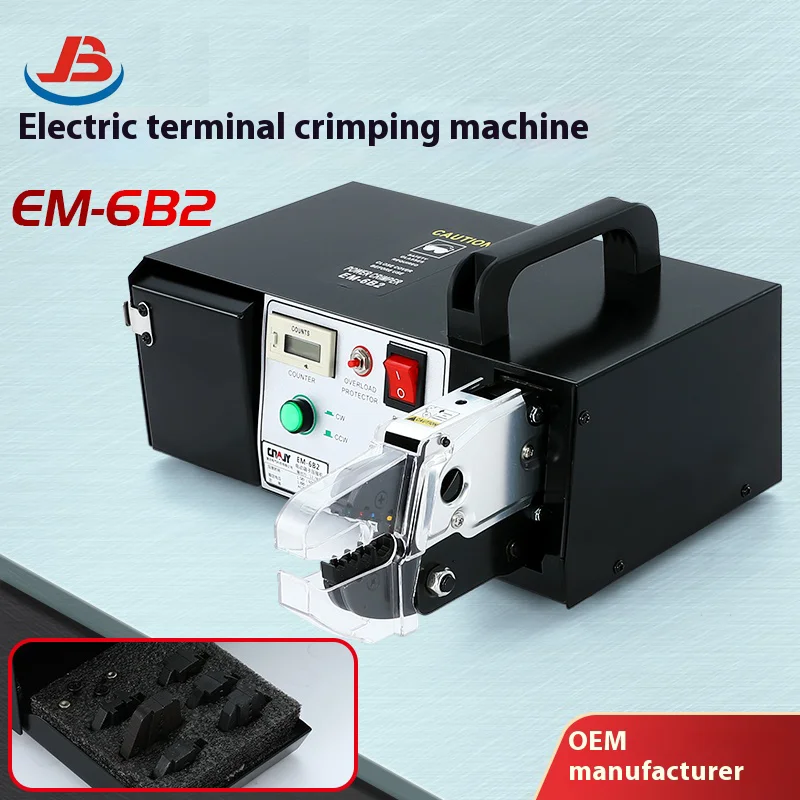 

EM-6B2 Electric Crimping Tool Customizable Cold Press Terminal Wire Crimper Machine