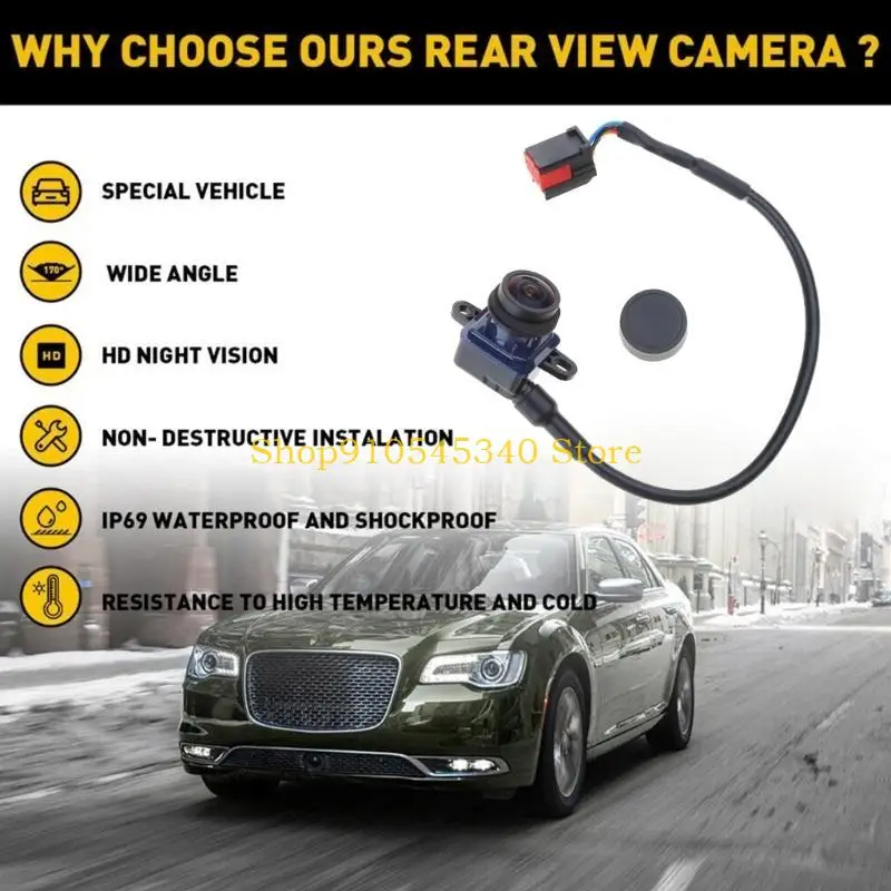 U2JA Compatible For 56054058AH 56054058AG 56054058AE Back Up Parking Assist Surround Reversing Camera Rear View Side Monitor