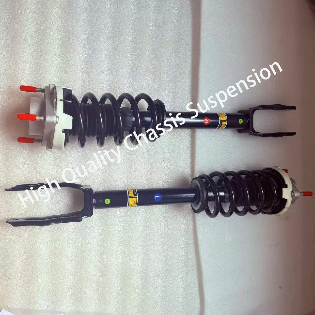 2X Front Shock For 17-23 porsche panamera 971 3.0L RWD PASM W/O AIR SUSPENSION 971413031G,971413031L,971413031E