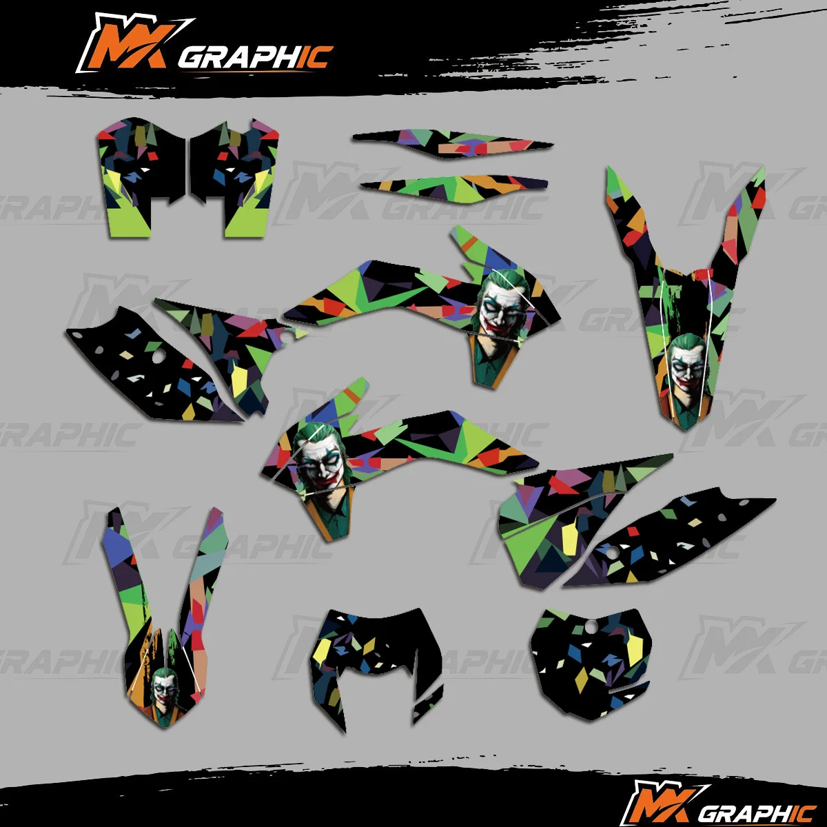 

Graphics Kit For KTM EXC EXCF XCW XCW-F 125 250 300 350 450 2014-2016 SX SXF 2013-2015 Motorcycle Decals Stickers