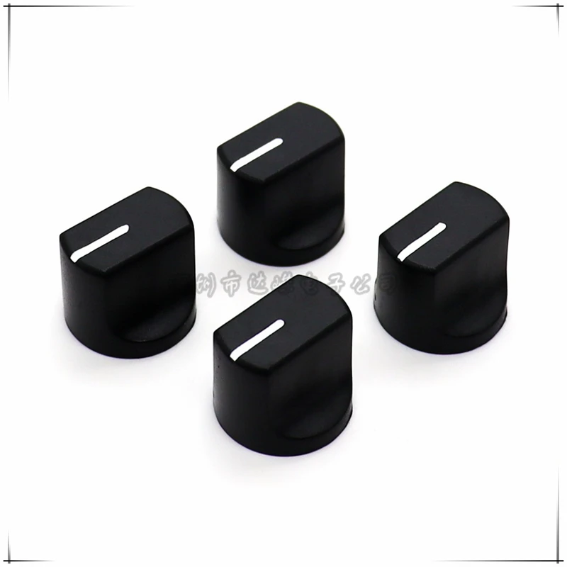 10PCS 15*11.5mm plastic straight line type Knob Potentiometer Knob cap Amplifier volume Knob cap Flower Shaped Inner Hole 6mm