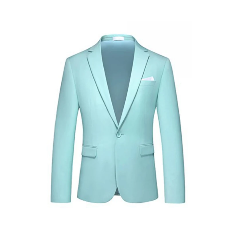 

Custom suit jacket for men wedding banquet dress jacket Korean style slim fit business professional formal wear