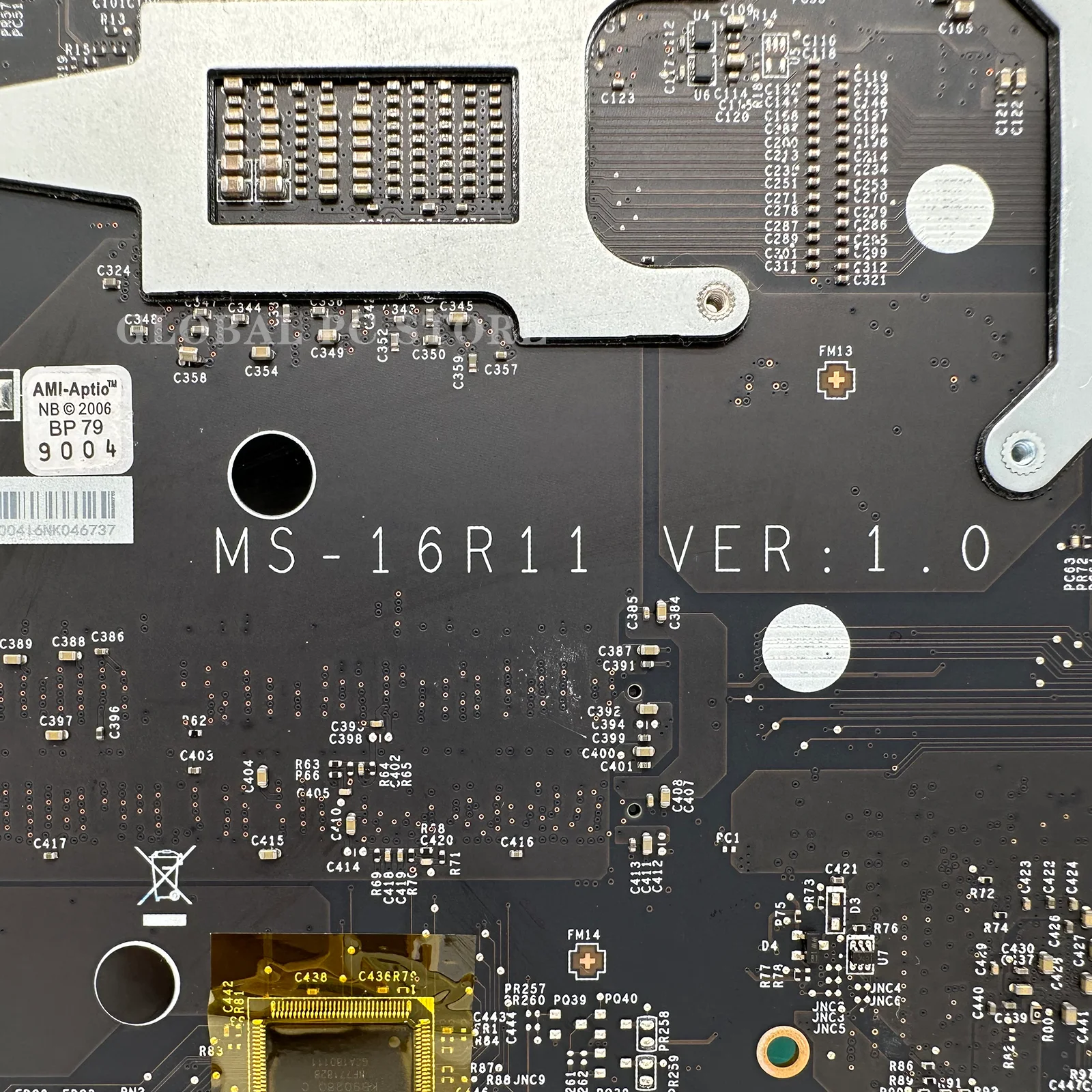 Imagem -06 - Kefu-placa-mãe do Portátil para Msi Mainboard Ms16r11 Ms-16r1 Gf63 i5 i7 8ª Geração Gtx1050 Gtx1050ti V4g